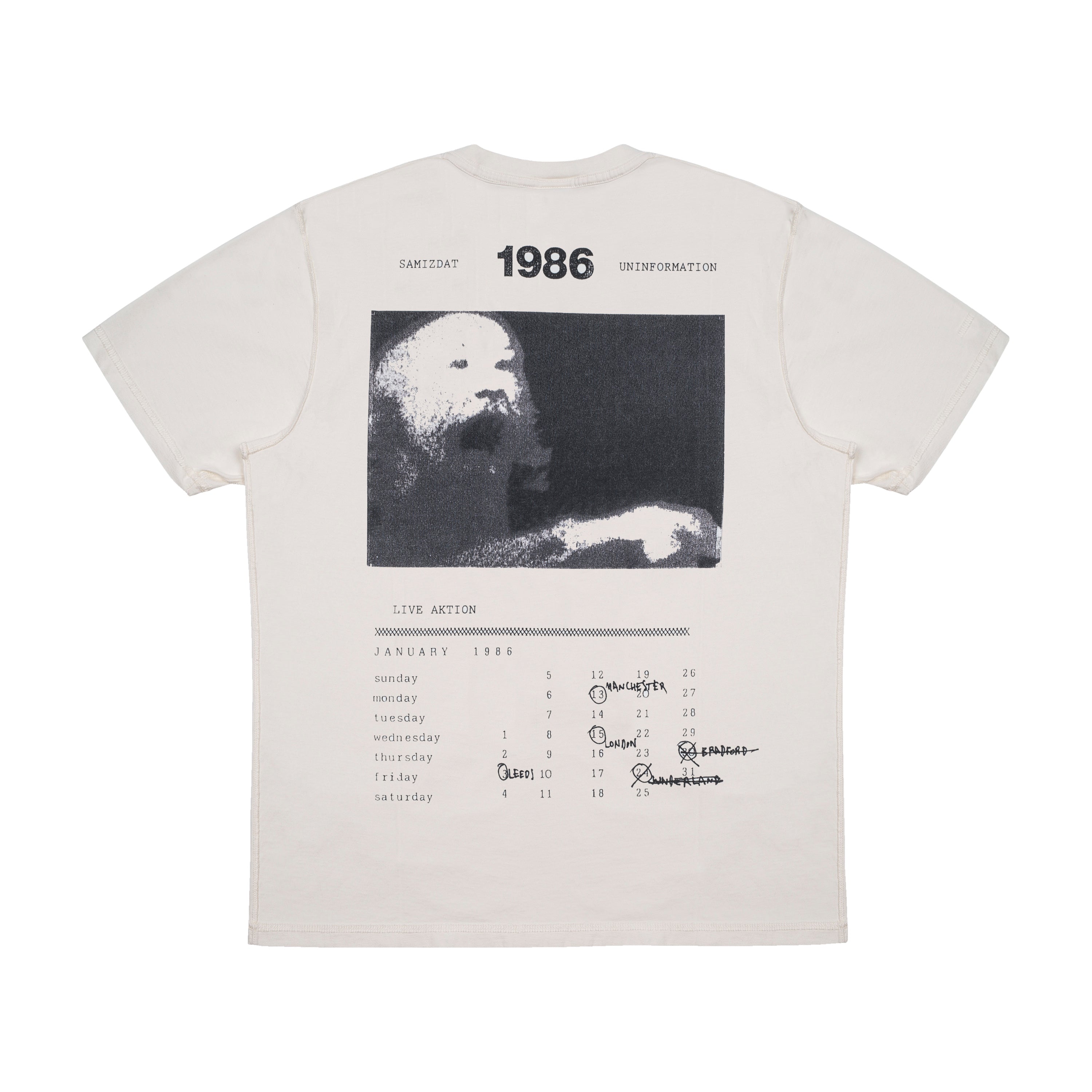 CHEMICAL T-SHIRT 05, OFF WHITE