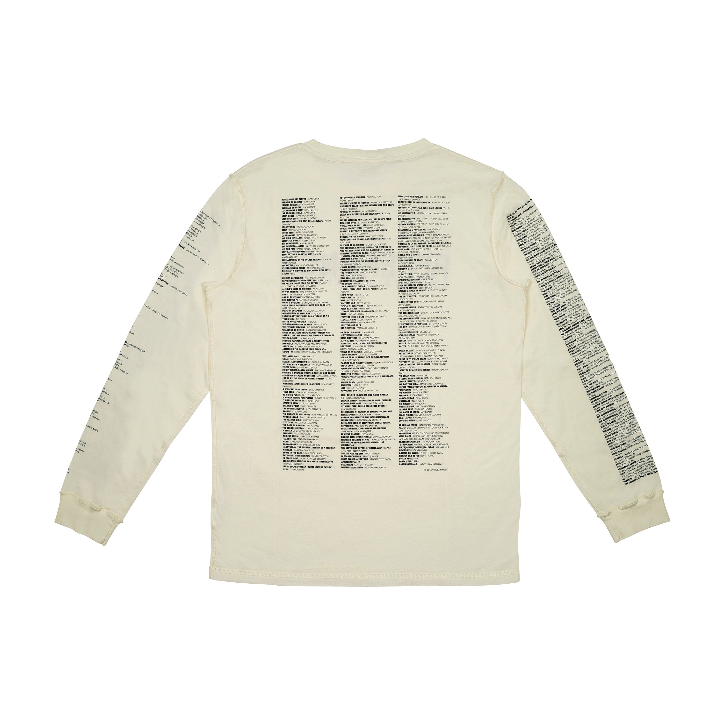 REFERENCE 3.0 L-SLEEVE, OFF WHITE