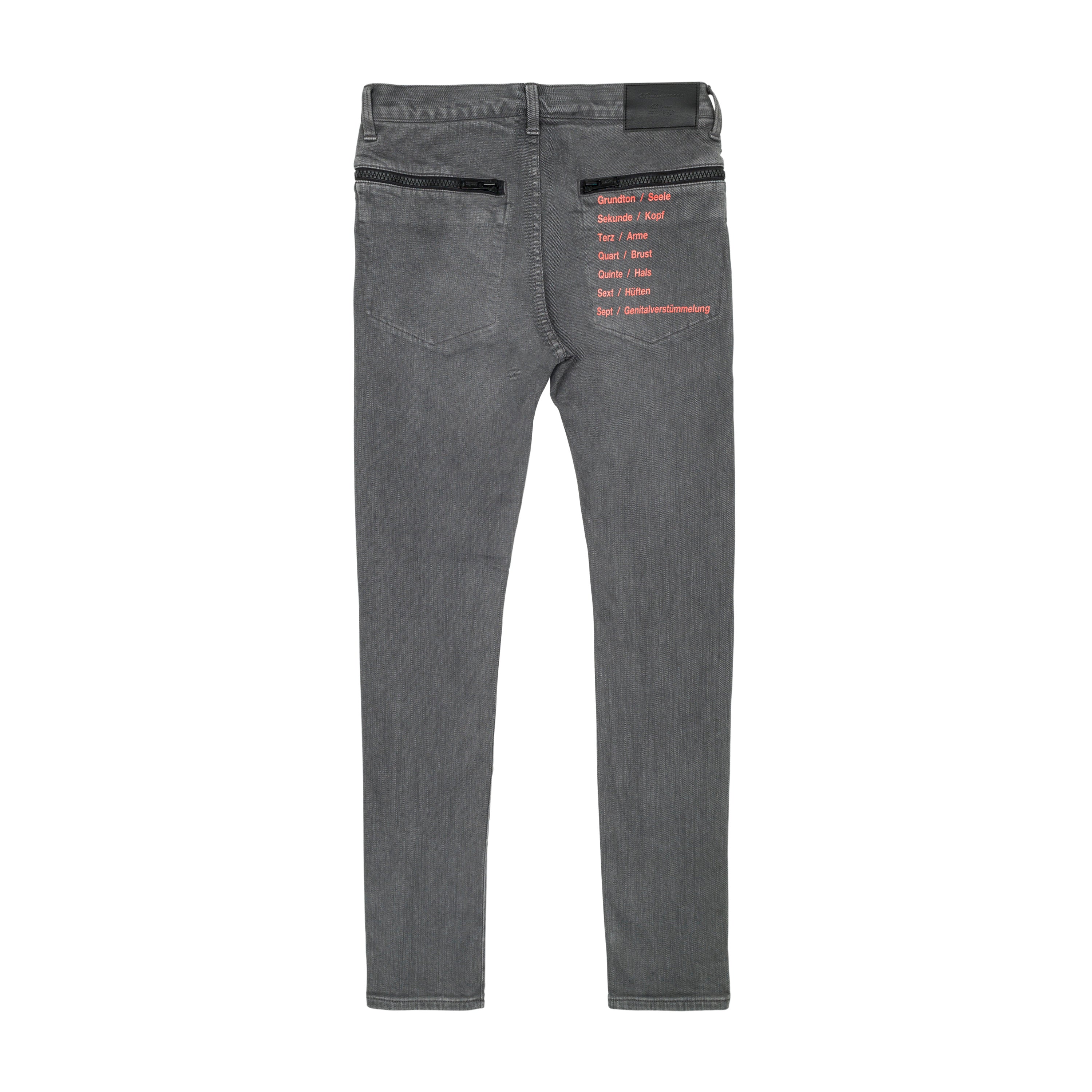 JEANS, BLACK
