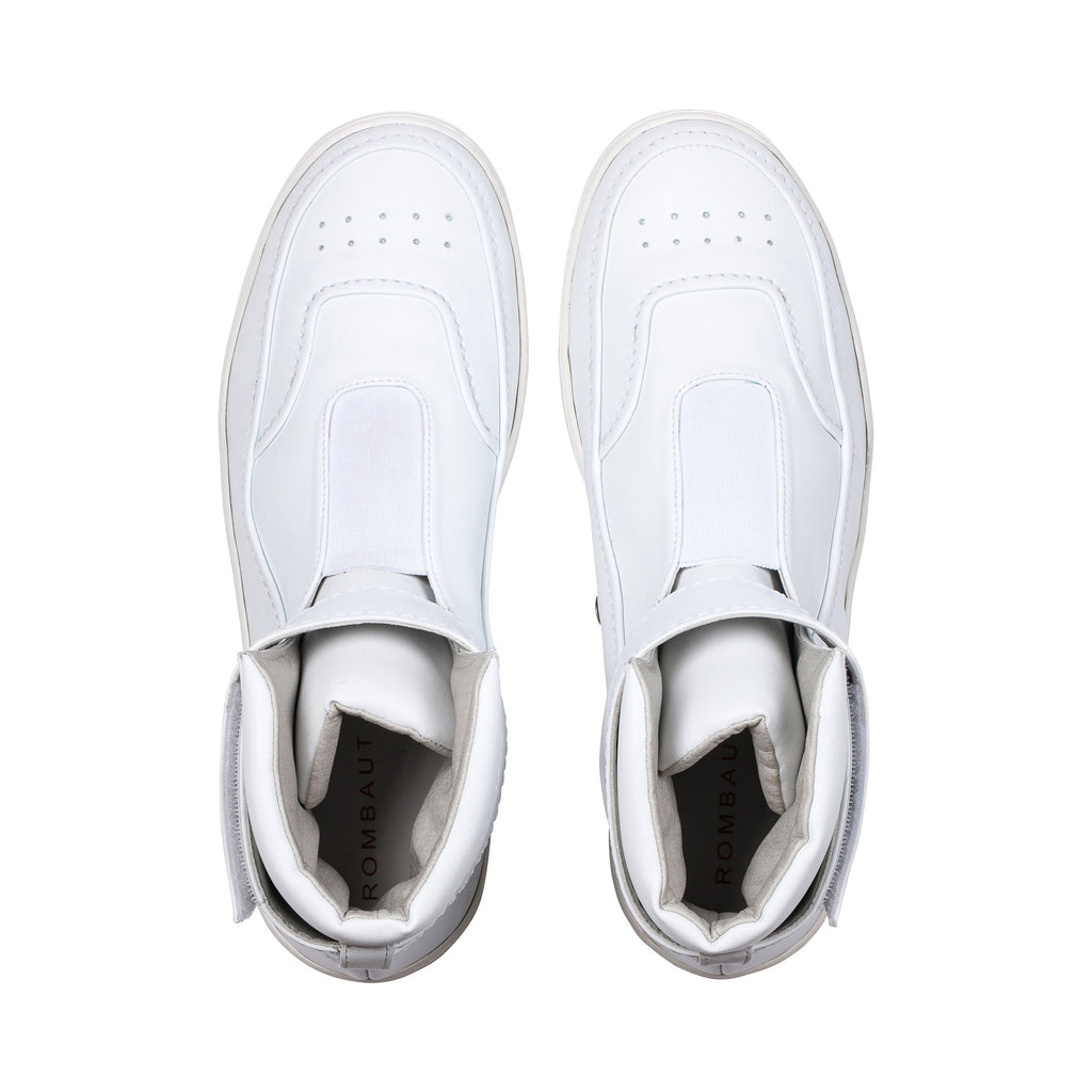 BASS, Hi top Sneakers, WHITE